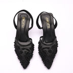 Cova Black women’s heels with cushioned insole by ZIROTTI