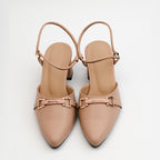 Women's stylish heels with elegant straps, perfect for casual and formal occasions.
