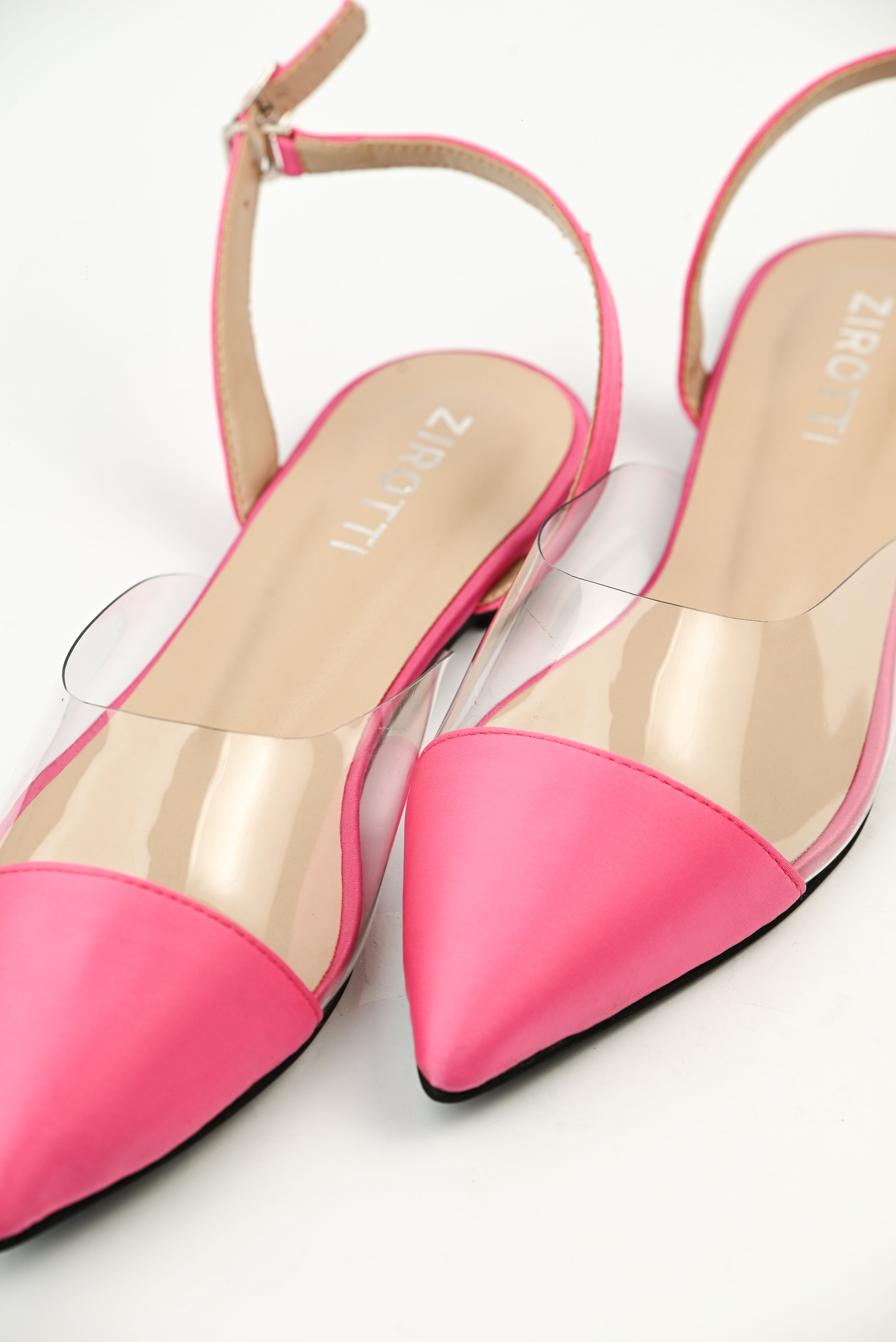 Merin Pink Color Women’s Flat Mule, lightweight, comfortable, cushioned insole, anti-slip sole