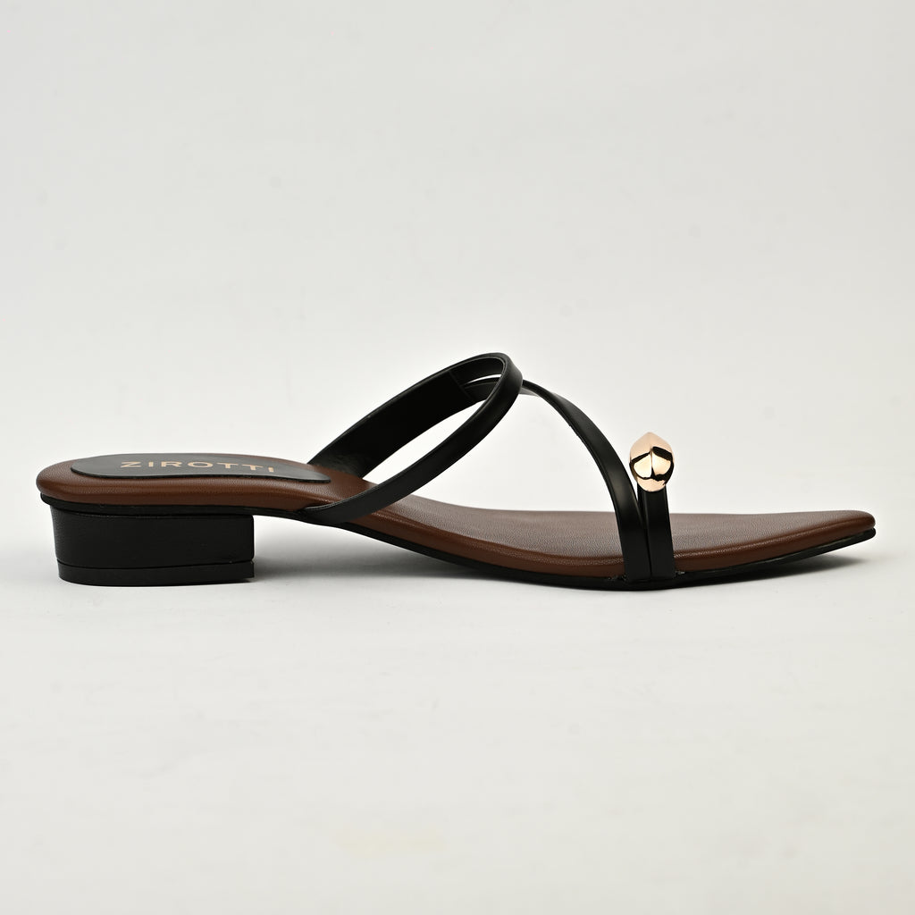 Women’s brown casual flats TRESSA by ZIROTTI — lightweight, comfortable everyday shoe