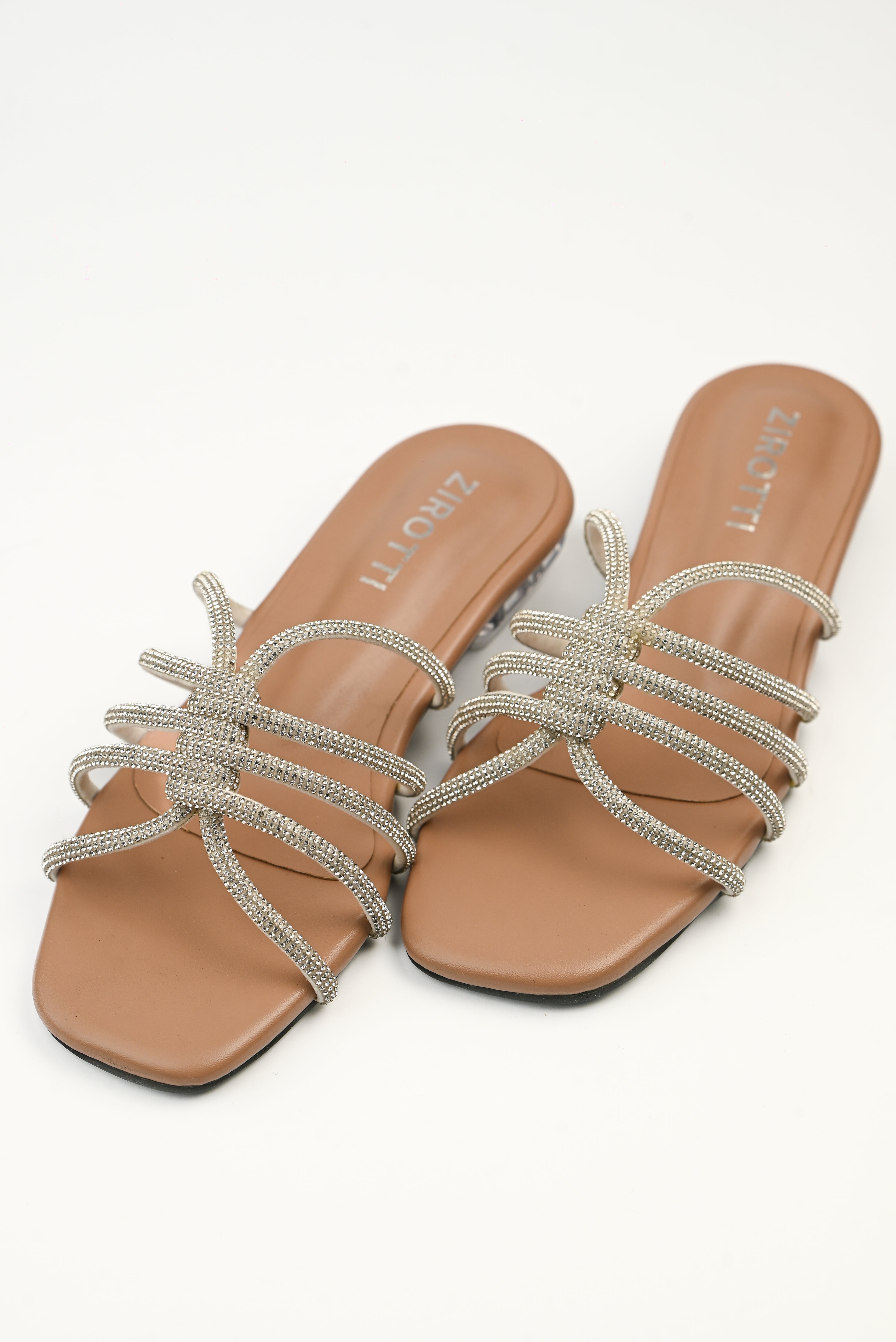 Women’s silver mesh flat shoe – VELNO SILVER by ZIROTTI, lightweight breathable design with cushioned insole and anti-slip sole